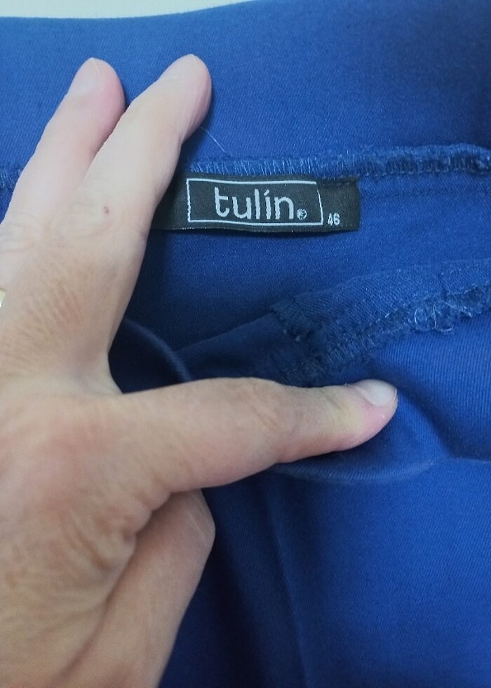 Kadın pantolonu parlement mavi - Görsel 2