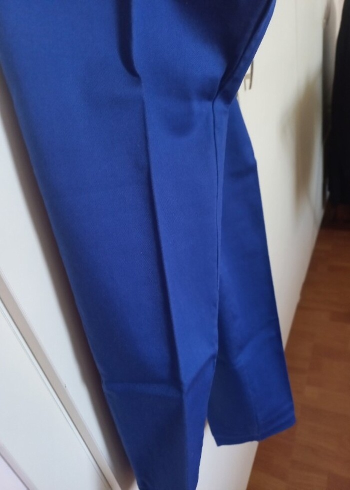 Kadın pantolonu parlement mavi - Görsel 4