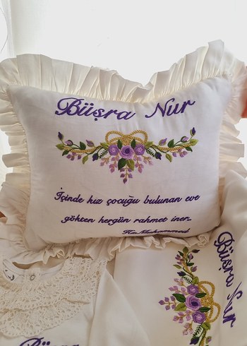 Diğer İsme özel nakışlı bebek setleri
