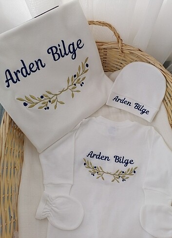 Diğer Nakışlı bebek tulum