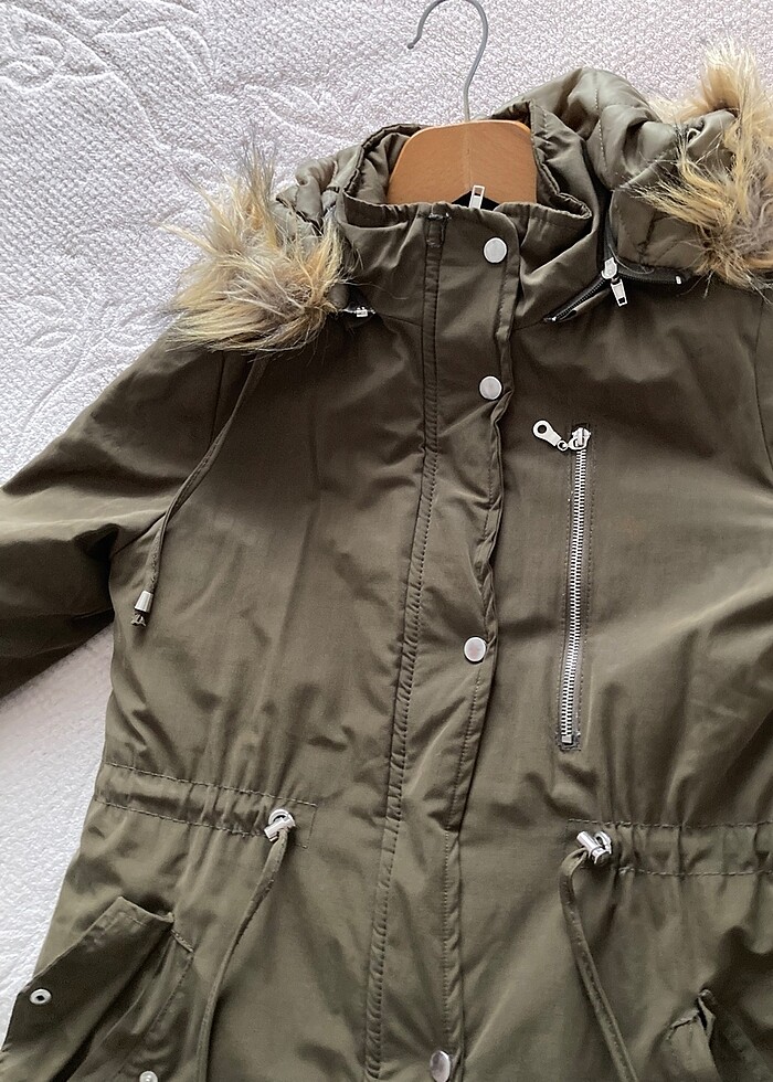 Haki parka - Görsel 3