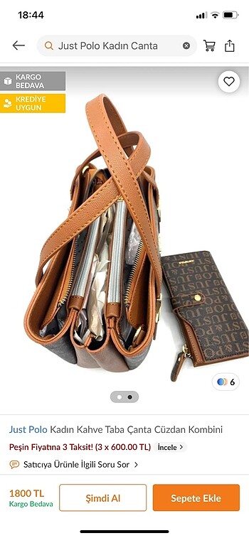 Diğer Just polo marka çanta