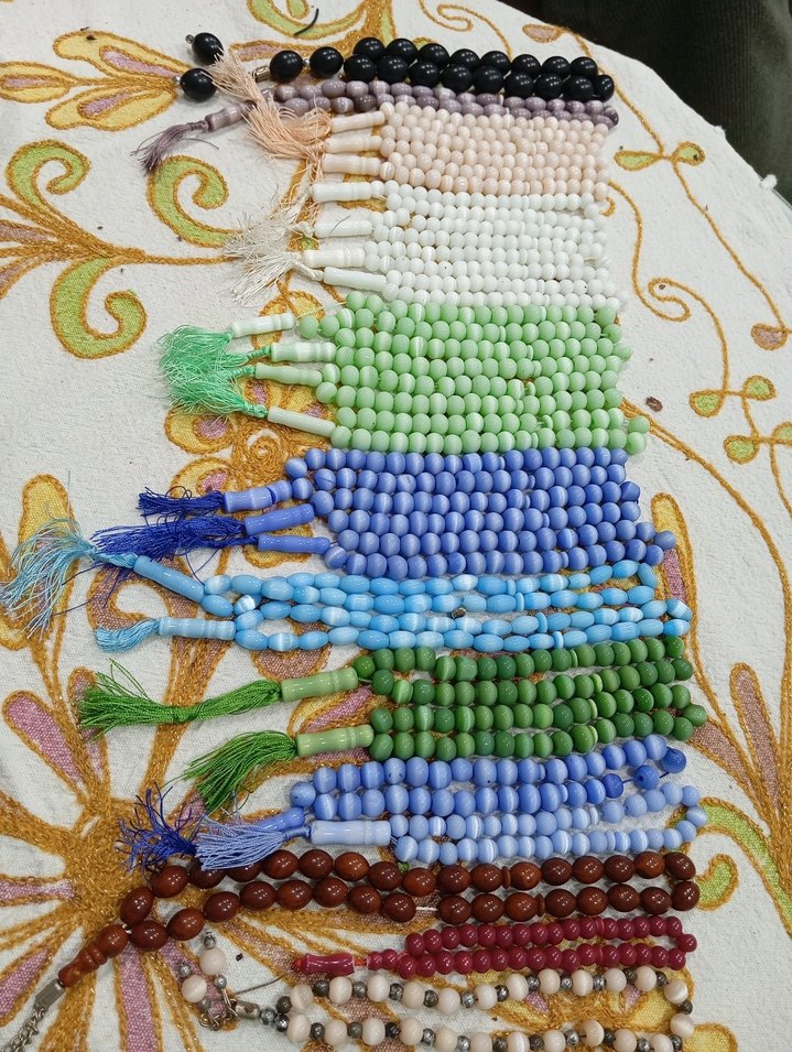 Renkli Erkek Tesbih Seti - Görsel 4