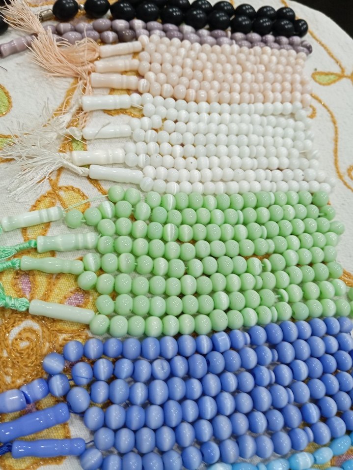 Renkli Erkek Tesbih Seti - Görsel 3