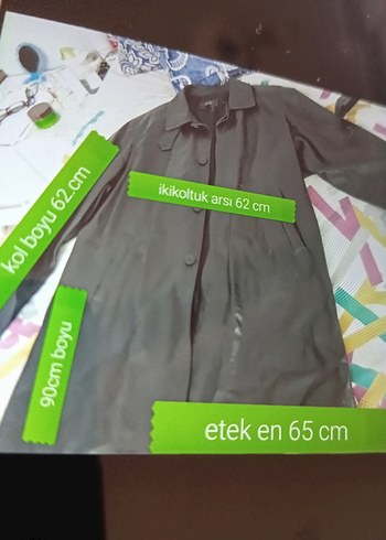 Düğmeli Siyah Deri Kadın Ceket - Görsel 7