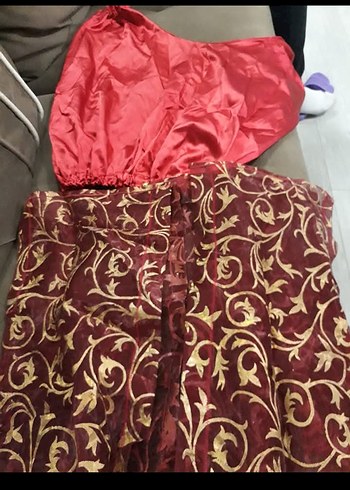 Bordo İşlemeli 3 yaş 2 takım