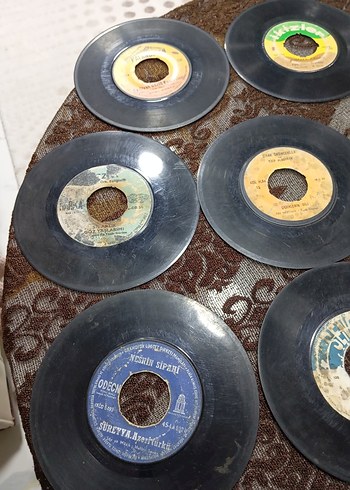 Çeşitli Eski 45'lik Plaklar - Görsel 5