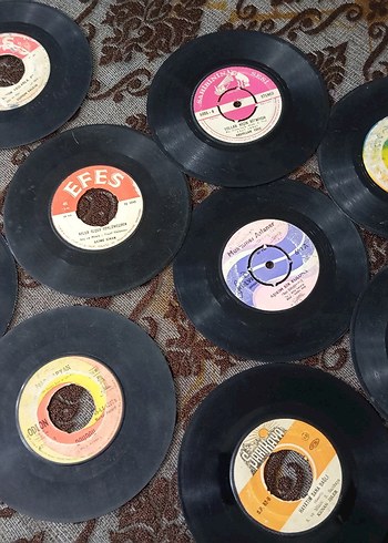 Çeşitli Eski 45'lik Plaklar - Görsel 2