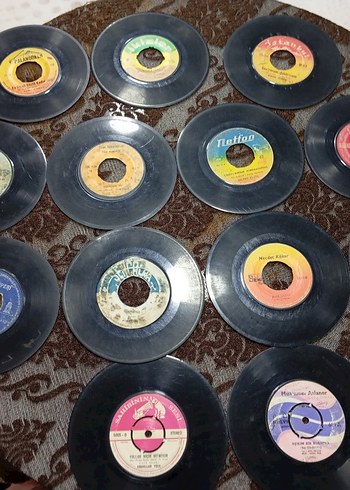 Çeşitli Eski 45'lik Plaklar - Görsel 3