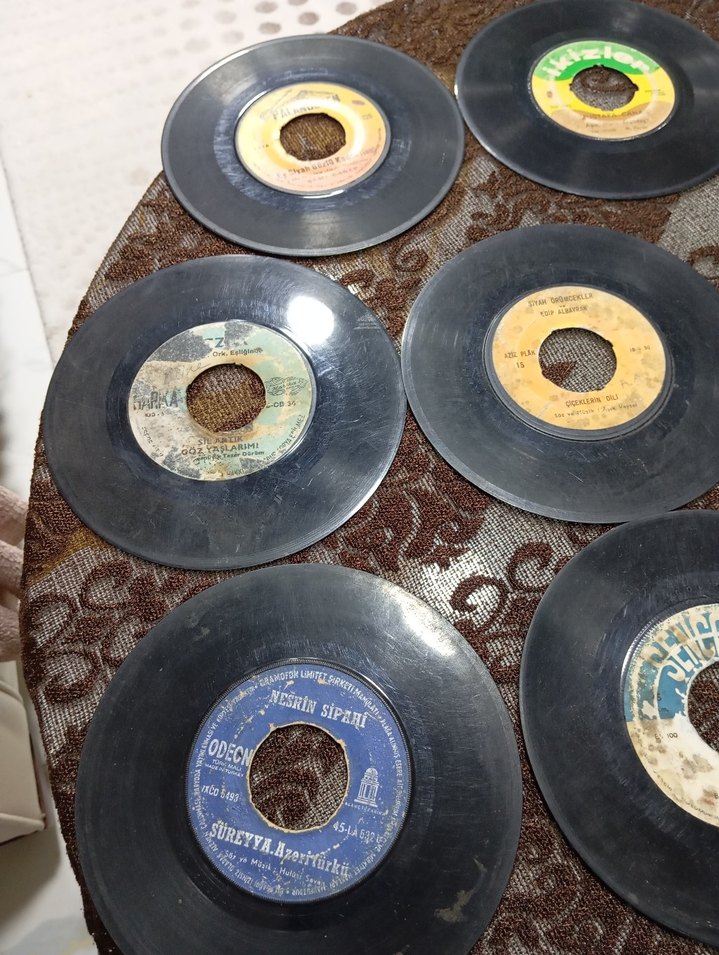 Çeşitli Eski 45'lik Plaklar - Görsel 5