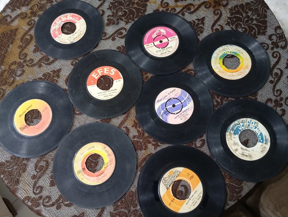Çeşitli Eski 45'lik Plaklar - Görsel 2