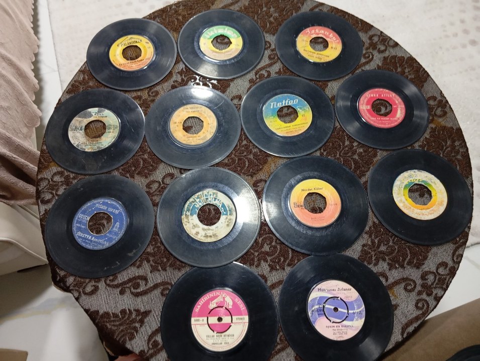 Çeşitli Eski 45'lik Plaklar - Görsel 3