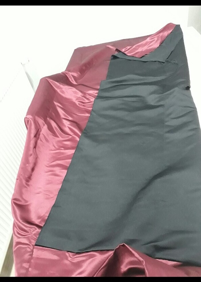 saten elbiselik abiyelik kumaşlar - Görsel 4