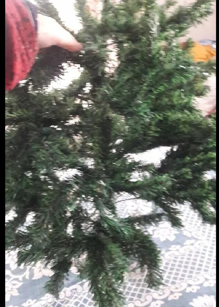 yılbaşı plastik agacı - Görsel 2