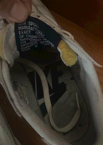 Nike Beyaz Gri Kadın Spor Ayakkabı - Görsel 4