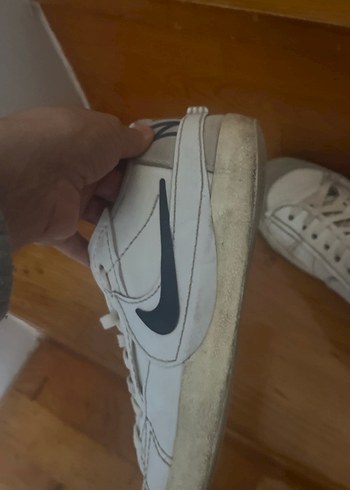 Nike Beyaz Gri Kadın Spor Ayakkabı - Görsel 6