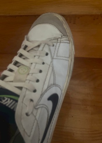 Nike Beyaz Gri Kadın Spor Ayakkabı - Görsel 7