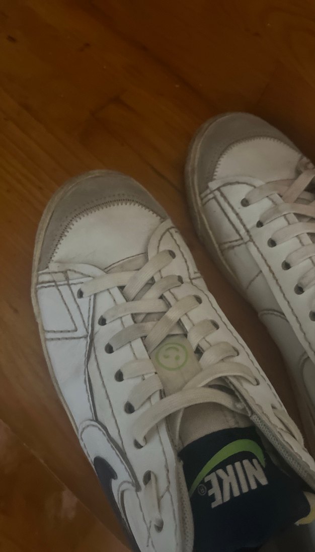 Nike Beyaz Gri Kadın Spor Ayakkabı - Görsel 3