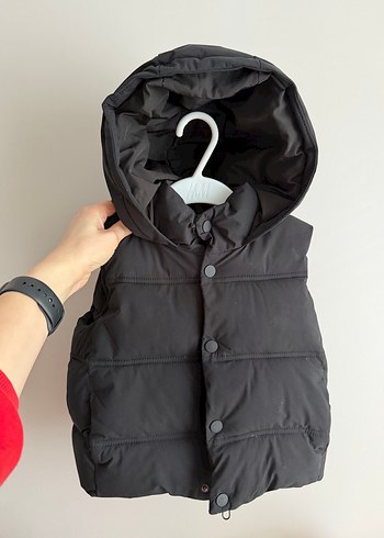 Zara Kapüşonlu Yelek - Görsel 4