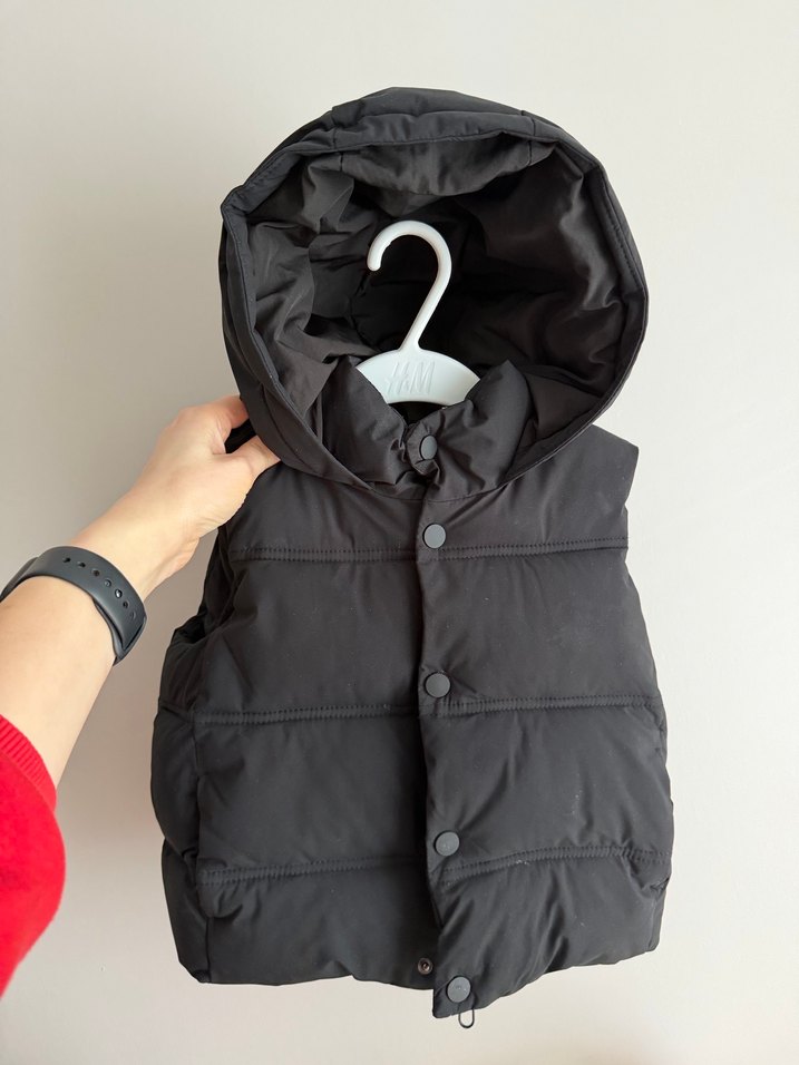 Zara Kapüşonlu Yelek - Görsel 4