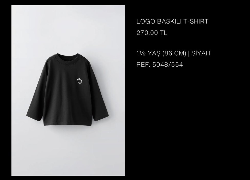 Zara T-shirt - Görsel 2
