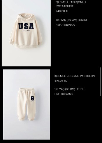 Zara Eşofman Takımı - Görsel 2