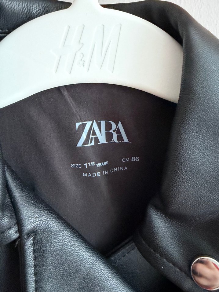 Zara Deri Ceket - Görsel 4