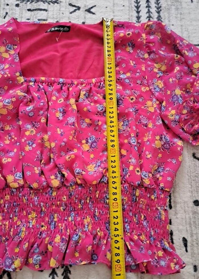 Şifon bluz - Görsel 3