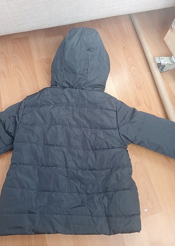 18-24 Ay Beden lacivert Erkek Çocuk Kapüşonlu Mont