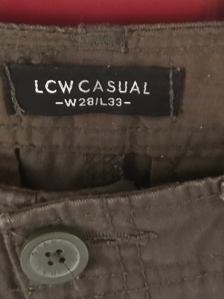 Haki kargo pantolon - Görsel 5