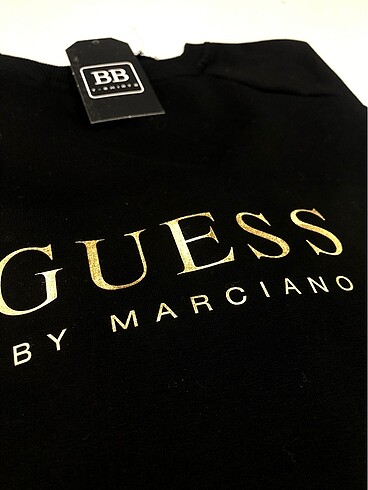 Guess baskılı Thişört