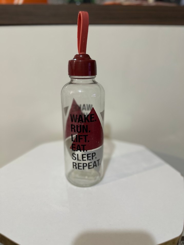 Bordo Su Şişesi, Baskılı, Taşınabilir - Görsel 2