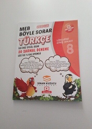 Sinan Kuzucu 8 sınıf soru bankası