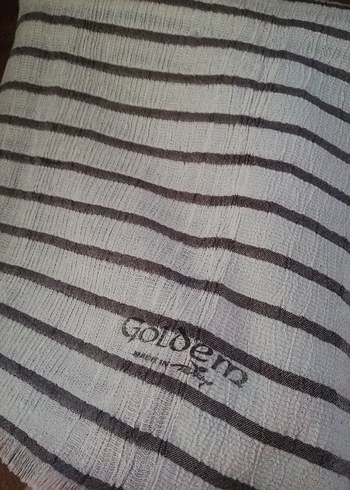 Gri Zebra Desenli Uzun Erkek Atkısı - Görsel 2