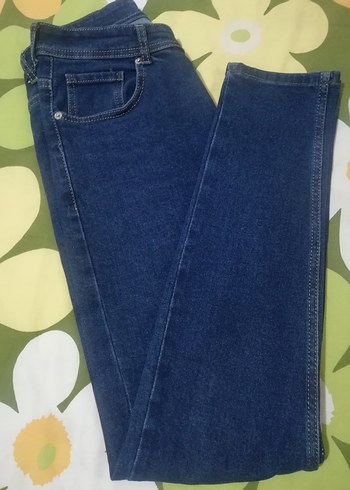 KING SEZAR Erkek Mavi Slimfit Kot Pantolon - Görsel 2