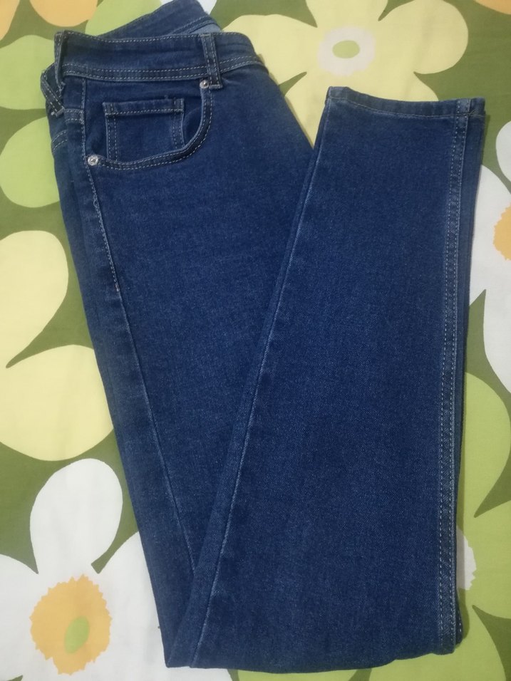 KING SEZAR Erkek Mavi Slimfit Kot Pantolon - Görsel 2