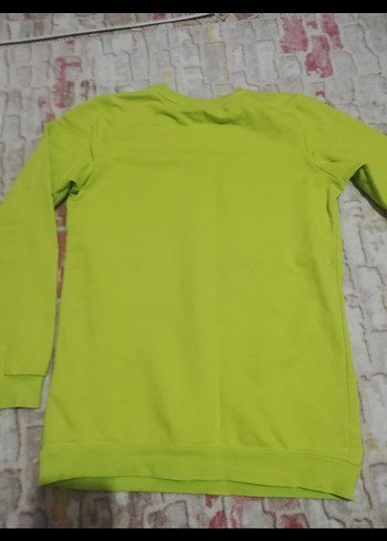 Erkek Çocuk Uzun Kollu Yeşil Sweatshirt - Görsel 3