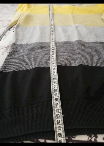 Sarı Gri Triko erkek Çocuk Kazak - Görsel 5