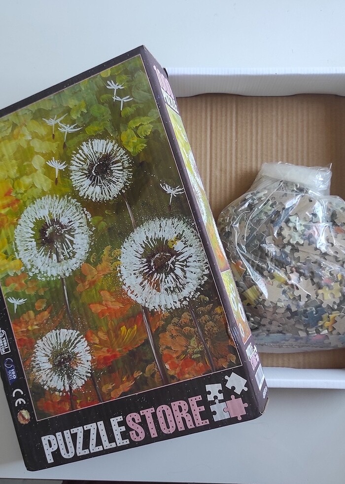 1000 parça kullanılmamış puzzle - Görsel 3