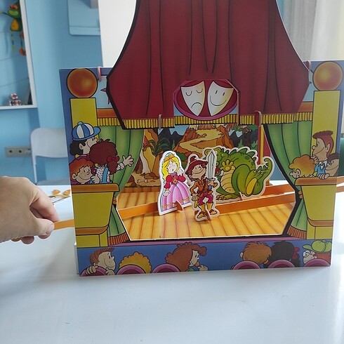 80ler dönemi koleksiyonluk tiyatro kutu oyunu - Görsel 7