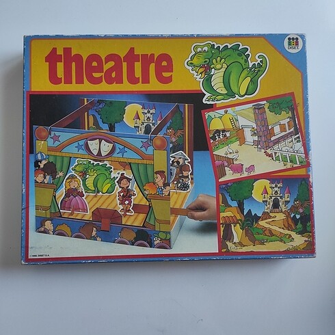 80ler dönemi koleksiyonluk tiyatro kutu oyunu - Görsel 5