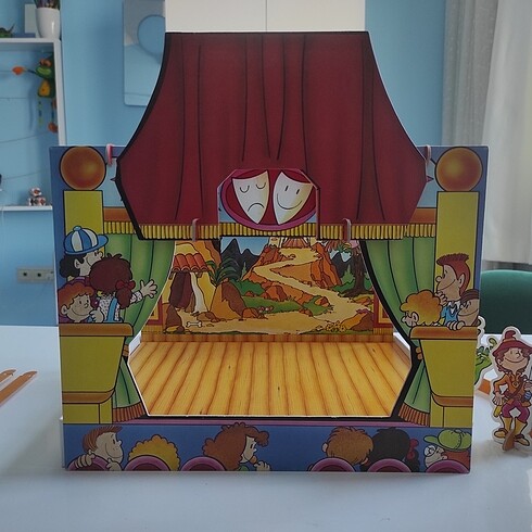 80ler dönemi koleksiyonluk tiyatro kutu oyunu - Görsel 12