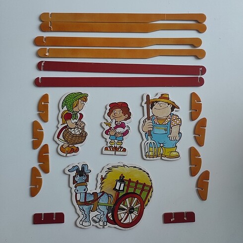 80ler dönemi koleksiyonluk tiyatro kutu oyunu - Görsel 13