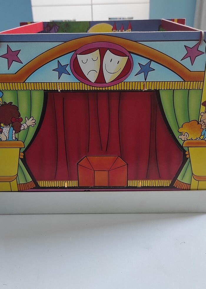 80ler dönemi koleksiyonluk tiyatro kutu oyunu - Görsel 3