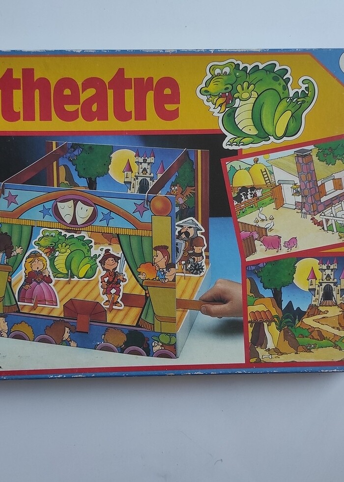 80ler dönemi koleksiyonluk tiyatro kutu oyunu - Görsel 5