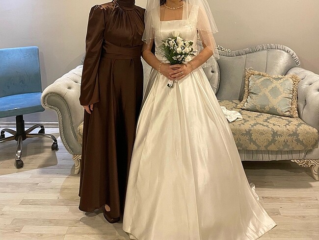 Sade Gelinlik / Nikah Elbisesi