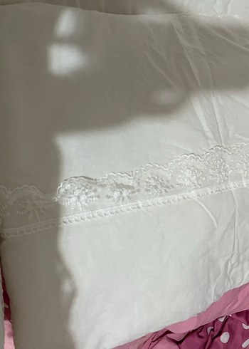 İşlemeli Beyaz büyüyen beşik kenarları - Görsel 4