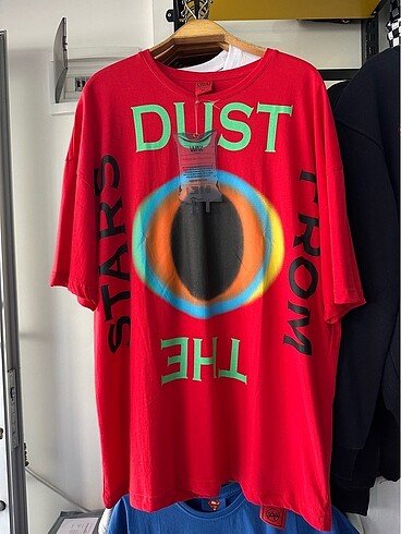 Saw marka oversize kırmızı tişört