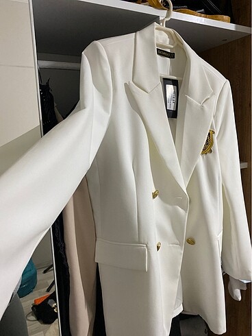 Diğer Beyaz blazer ceket
