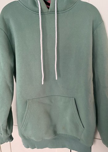 l Beden Gri Kadın Fermuarlı Sweatshirt